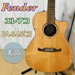 ELECTRIC ACOUSTIC GUITAR FENDER FA-345CE AUDITORIUM NATURAL LR IWA1941569