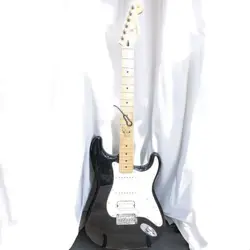 FENDER PLAYER STRATOCASTER HSS MN BLACK USED ELECTRIC GUITAR W/ ACCESSORIES