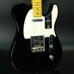 FENDER AMERICAN PROFESSIONAL II TELECASTER MAPLE BLACK