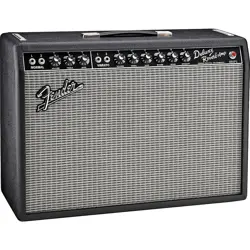 FENDER VINTAGE REISSUE '65 DELUXE REVERB GUITAR COMBO AMP BLACK