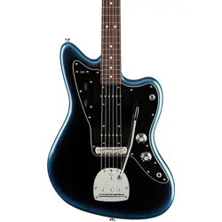 FENDER AMERICAN PROFESSIONAL II JAZZMASTER ROSEWOOD FB GUITAR DARK NIGHT