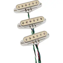 FENDER CUNIFE STRATOCASTER PICKUP SET VINTAGE WHITE LN
