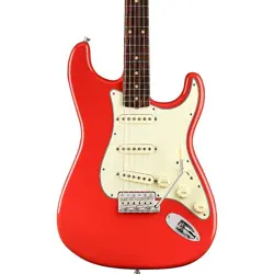 FENDER AMERICAN VINTAGE II 1961 STRATOCASTER ELECTRIC GUITAR FIESTA RED