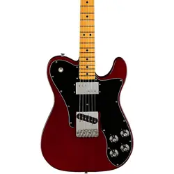 FENDER AMERICAN VINTAGE II 1977 TELECASTER CUSTOM MAPLE FINGERBOARD GUITAR WINE
