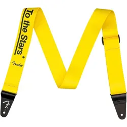 FENDER TOM DELONGE TO THE STARS STRAP GRAFFITI YELLOW