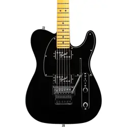 FENDER AMERICAN ULTRA LUXE TELECASTER HH FLOYD ROSE MAPLE FB GUITAR MYSTIC BLACK
