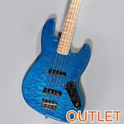 FENDER FSR MADE IN JAPAN TRADITIONAL II 70S JAZZBASS CARRIBIAN BLUE TRANS SHIMAM
