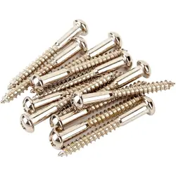 FENDER VINTAGE-STYLE STRATOCASTER BRIDGE MOUNTING SCREWS NICKEL