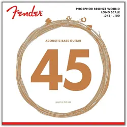 FENDER 8060 PHOSPHOR BRONZE ACOUSTIC BASS STRINGS