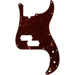 FENDER 13 HOLE STANDARD P BASS PICKGUARD TORTOISE SHELL