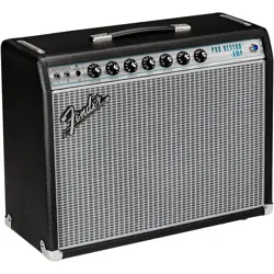 FENDER 68 CUSTOM PRO REVERB 40W 1X12 GUITAR COMBO AMP BLACK