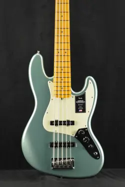 FENDER AMERICAN PROFESSIONAL II JAZZ BASS V MYSTIC SURF GREEN MAPLE FINGERBOARD