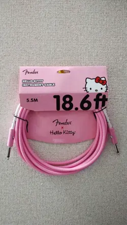 FENDER HELLO KITTY ORIGINAL CABLE 18.6FT