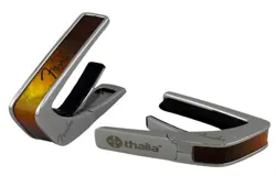 THALIA FENDER CHROME CAPO, SUNBURST INALY WITH BLACK SPAGHETTI LOGO #FENCC-06