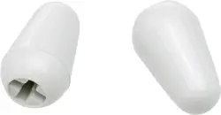 GENUINE FENDER STRATOCASTER® SWITCH TIPS, WHITE 2 PACK 099-4940-000