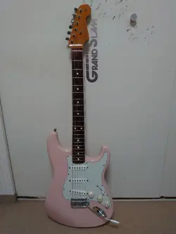 SHELL PINK STRATOCASTER FENDER MEXICO #PC1I4P