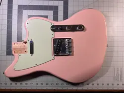 FENDER SQUIER PARANORMAL OFFSET TELECASTER TELE LOADED BODY  SHELL PINK