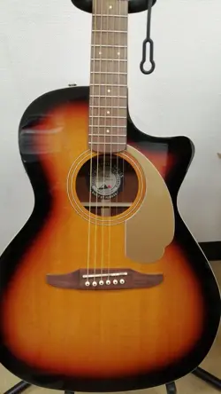 FENDER NEWPORTER PLAYER USED SPRUCE BODY NATO NECK WALNUT FINGERBOARD W/GIG CASE