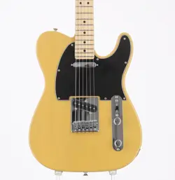 FENDER MEXICO PLAYER TELECASTER BUTTERS BLONDE USED 2020 ALDER BODY W/SOFT CASE