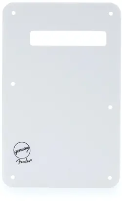 FENDER STRATOCASTER MODERN-STYLE TREMOLO BACKPLATES -3-PLY WHITE