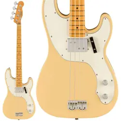FENDER MEX VINTERA II 70S TELECASTER BASS (VINTAGE WHITE/MAPLE) ELECTRIC GUITAR