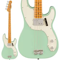 FENDER MEX VINTERA II 70S TELECASTER BASS (SURF GREEN/MAPLE) ELECTRIC GUITAR