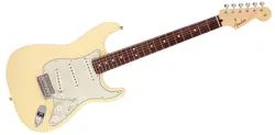 FENDER MADE IN JAPAN JUNIOR COLLECTION STRATOCASTER SATIN VINTAGE WHITE 2022