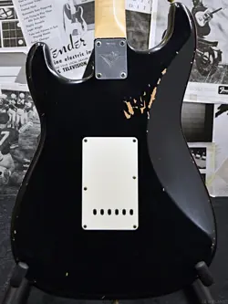 FENDER CUSTOM SHOP MBS 1959 STRATOCASTER JOURNEYMAN RELIC -AGED BLACK- BY PAUL W
