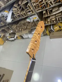 ROASTED FLAME MAPLE 21 FRET ELECTRIC BASS NECK 4-STRING FENDER-JB ROSEWOOD