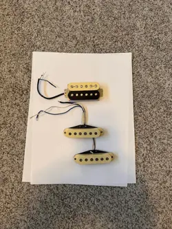 2020 FENDER USA PROFESSIONAL STRAT HSS  SHAWBUCKER PICKUPS 