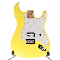 FENDER TOM DELONGE STRATOCASTER BODY GRAFFITI YELLOW FINISH FULLY LOADED!