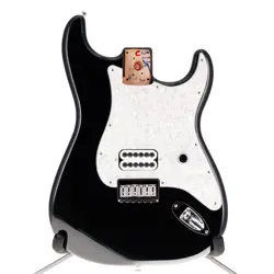 FENDER TOM DELONGE STRATOCASTER BODY SIGNATURE MODEL BLACK FULLY LOADED
