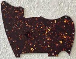 NEW-FOR FENDER WARMOTH MJT TELEMASTER JAZZCASTER BLANK GUITAR PICKGUARD BROWN