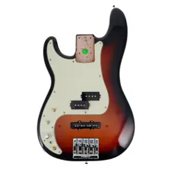 FENDER PLAYER PLUS P BASS BODY 3 TONE SUNBURST LEFT HANDED PRECISION BASS BODY