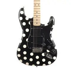 USED FENDER BUDDY GUY STRATOCASTER POLKA DOT 2016