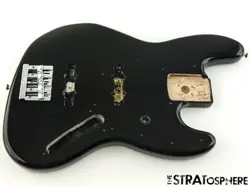 FENDER GEDDY LEE JAZZ BASS BODY & HARDWARE BADASS BASS BLACK