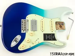 FENDER PLAYER PLUS SERIES STRATOCASTER HSS STRAT LOADED BODY, BELAIR BLUE