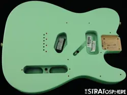 FENDER AMERICAN PERFORMER HUMBUCKER TELECASTER TELE BODY SATIN SURF GREEN