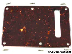 FENDER AMERICAN ULTRA STRAT TORTOISE STYLE TREMOLO COVER STRATOCASTER USA.