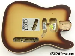 FENDER AMERICAN ULTRA TELE BODY + HARDWARE USA TELECASTER USA GUITAR MOCHA BURST