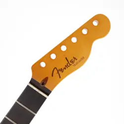 FENDER AMERICAN ULTRA II TELECASTER NECK EBONY FRETBOARD CRACKED FRETBOARD