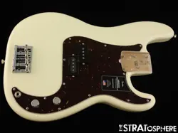 FENDER AMERICAN PROFESSIONAL II PRECISION P BASS LOADED BODY OLYMPIC WHITE SALE!