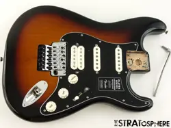 FENDER PLAYER FLOYD ROSE FR STRATOCASTER STRAT LOADED BODY, 3TS SUNBURST