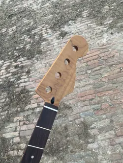 ROASTED MAPLE JAZZ BASS GUITAR NECK 21 FRETS ROSEWOOD FENDER-JB 34