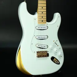 FENDER MADE IN JAPAN KEN STRATOCASTER EXPERIMENT #1 MAPLE ORIGINAL WHITE