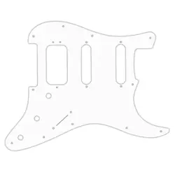 STRATOCASTER WHITE/BLACK/WHITE