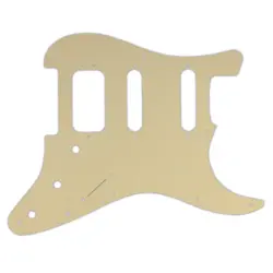 PICKGUARD FOR FENDER AMERICAN DELUXE STRATOCASTER CREAM/BLACK/CREAM