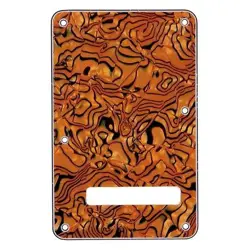 3-PLY GUITAR TREMOLO TREM COVER BACK PLATE FOR FENDER STRAT GUITAR REPLACEMENT