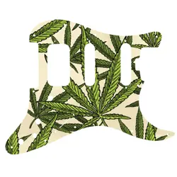 PICKGUARD FOR FENDER AMERICAN ELITE STRATOCASTER HSS CANNABIS