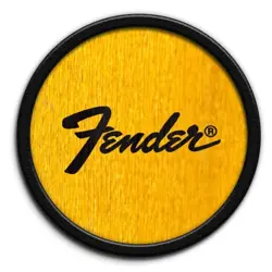 THALIA X FENDER PICK PUCK, GUITAR PICK HOLDER, MAPLE/BLACK PERINE LOGO